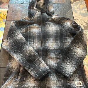 The North Face Black and White Patterned Jacket